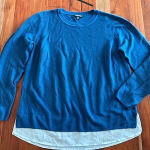 🦊 Hilary Radley Blue Sweater